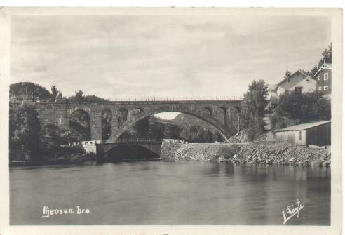Bilde av Kjeosen bro, Drangedal