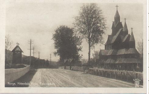 Bilde av Heddal stavkirke