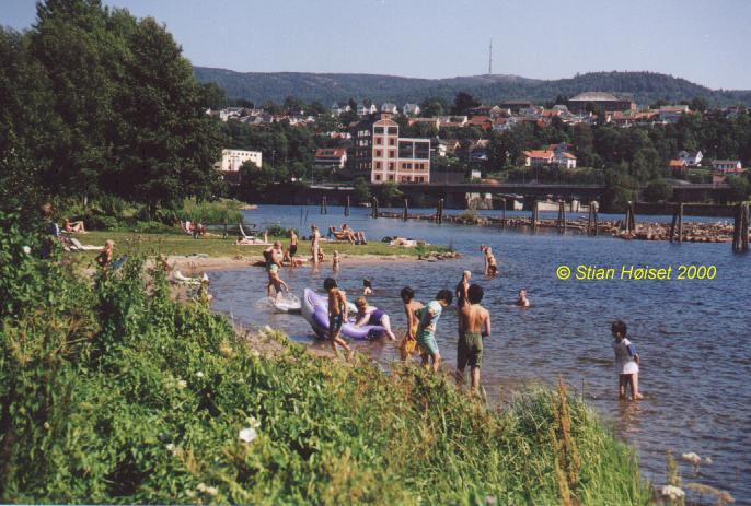 Fra Bakkestranda i Skien